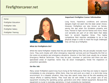 Tablet Screenshot of firefightercareer.net